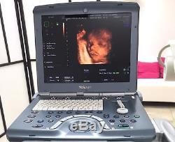 GE voluson I portable 3D/4D Ultrasound machine with probe