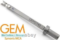 GEM 2740 Coupler Microvascular Anastomotic Titanium Tipped Reusable Instrument