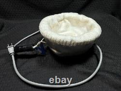 GLAS-COL 3000mL 3L Fiberglass Fabric Heating Mantle with Cord 500W 115V 100A-0412