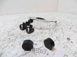 GSC SurgiTel Dental Loupes EVC300F & Storage Case Oakley Glasses Frame Works