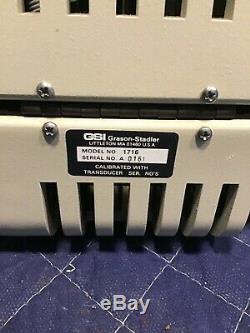 GSI 16 Two Channel Audiometer Model 1716, Medical, Healthcare, Testing Equipment