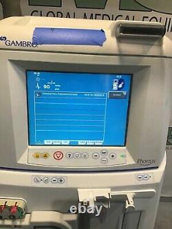 Gambro Phoenix Dialysis Machine, Medical, Healthcare, Hospital Equipment