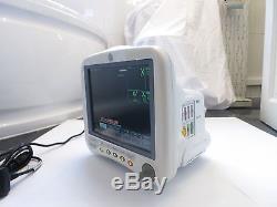 Ge Dash 4000 Mobile Patient Bedside Vital Signs Nibp Spo2 Nbp Ecg Colour Monitor