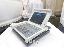 Ge Marquette Mac 5500 Ecg Machine Resting Wireless Patient Monitor Leads Printer