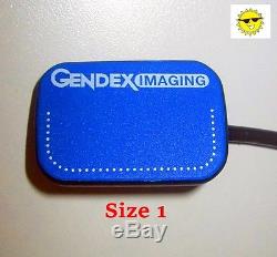 Gendex Visualix eHD Dental Digital X-Ray Sensor Size 1 & USB 2.0 Hub Used