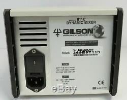 Gilson 811C Dynamic Mixer and Gilson 306 HPLC Pump Lab Medical Equipment