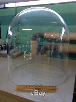 Glass Laboratory Vacuum Bell Jar Glassware LARGE 26 DIAMETER 27 SCHOTT DURAN