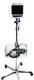 Glidescope Portable Gvl Video Laryngoscope With 0570-0185 Baton On Rolling Stand
