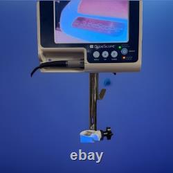 Glidescope Portable Gvl Video Laryngoscope With 0570-0185 Baton On Rolling Stand