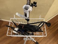 Glidescope Portable Gvl Video Laryngoscope With 0570-0185 Baton On Rolling Stand