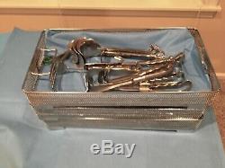 HUGE LOT OF 3 Medical Surgery SURGICAL equipment with TRAYS