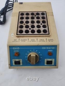 Hach Company Cod Reactor 115/230 Vac 2.4 / 1.2 Amp 0-120 Min 45600-00 #1