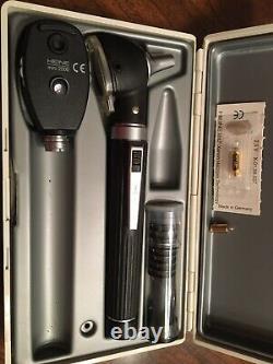 Heine mini 2000 combined Opthal-Otoscope diagnostic medical equipment set As Is