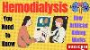 Hemodialysis Complete Information Hemodialysis Kidneyfailuretreatment Viralvideo