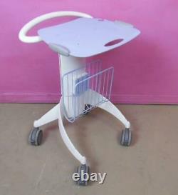 Hill-Rom Universal Medical Equipment High/Low Rolling Stand Cart Tolley