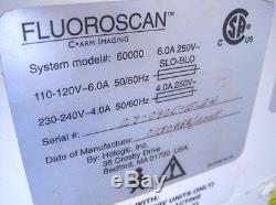 Hologic Fluoroscan 60000 Premier Encore Portable Mini C-Arm X-ray Imaging System