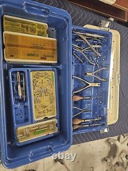 Howmedica Luhr Fixation Instrument Set With Case AsIS