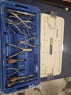 Howmedica Luhr Fixation Instrument Set With Case AsIS