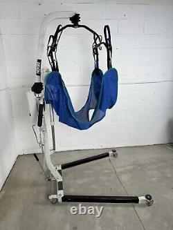 Hoyer Deluxe HPL402 Power Patient Lift Hoist & Drive Sling Medical Equipment