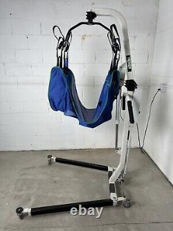 Hoyer Deluxe HPL402 Power Patient Lift Hoist & Drive Sling Medical Equipment