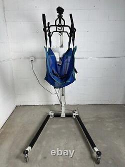 Hoyer Deluxe HPL402 Power Patient Lift Hoist & Drive Sling Medical Equipment