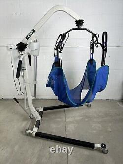 Hoyer Deluxe HPL402 Power Patient Lift Hoist & Drive Sling Medical Equipment