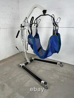 Hoyer Deluxe HPL402 Power Patient Lift Hoist & Drive Sling Medical Equipment