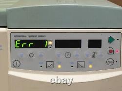 IEC Micromax RF Refrigerated Benchtop Centrifuge 120VAC 8.0A 60Hz. Mfg. 1998