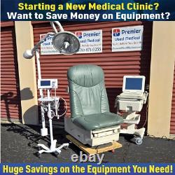 IV Recliner with New Lt Gray Upholstery Premier Used Medical Equipment IV Recliner with New Lt Gray Upholstery Premier Used Medical Equipment