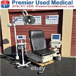 IV Recliner with New Lt Gray Upholstery Premier Used Medical Equipment