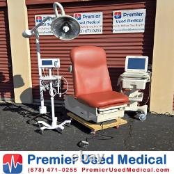 IV Recliner with New Lt Gray Upholstery Premier Used Medical Equipment