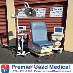 IV Recliner with New Lt Gray Upholstery Premier Used Medical Equipment