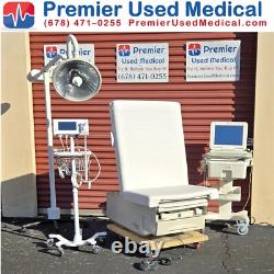 IV Recliner with New Lt Gray Upholstery Premier Used Medical Equipment