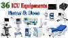 Icu Equipments Name And Uses Icu Equipment