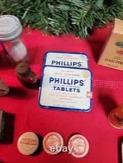 Incredible Lot Of Vintage Home Medications and Equipment