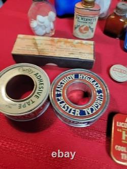 Incredible Lot Of Vintage Home Medications and Equipment