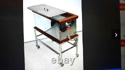 Institutional Paraffin Wax Treatment Bath With Rolling Cart