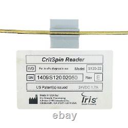 Iris StatSpin S120-22 Critspin Digital Hematocrit Reader Lab Equipment Made USA