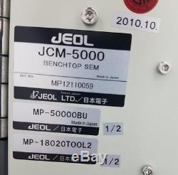 JEOL NeoScope JCM-5000 Benchtop Scanning Electron Microscope SEM (2010 Model)