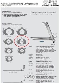 KARL STORZ 8590 JA KLEINSASSER Laryngoscope Extra Large Adult ENT