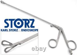 KARL STORZ 8662HL Laryngoforce Grasping Forceps 10x15mm Triangular Bite 10