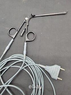 Karl Storz Bipolar Nasal Forceps w Cable Ready For Use 461015