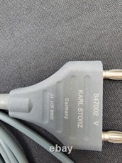 Karl Storz Bipolar Nasal Forceps w Cable Ready For Use 461015