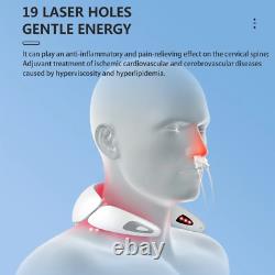 LASTEK Neck Laser Therapy Device Cervical Massager+3R Laser Heart DieaseTherapy