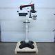 LEICA M400 E SURGICAL MICROSCOPE With STAND/LIGHT, 10X EYEPIECES & F=200 OBJECTIVE