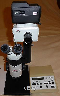 LEICA M8 Trinocular Stereo Microscope. Camera & Controller. Very Good Condition