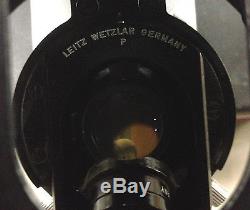 LEITZ Wetzlar Orthoplan Microscope with Trinocular Head & 5 hole nose piece PLUS