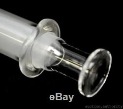 LOT of 3 B BRAUN 5 cc Glass Injection Syringe Luer Lock Metal Tip Reusable Japan