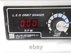 Lab-Line LED Laboratory Orbit Shaker Model 3518 with Manual Lab Equipment