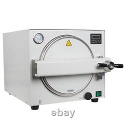 Lab Medical Use Steam Sterilizer Autoclave 900w 110v Dental Equipment